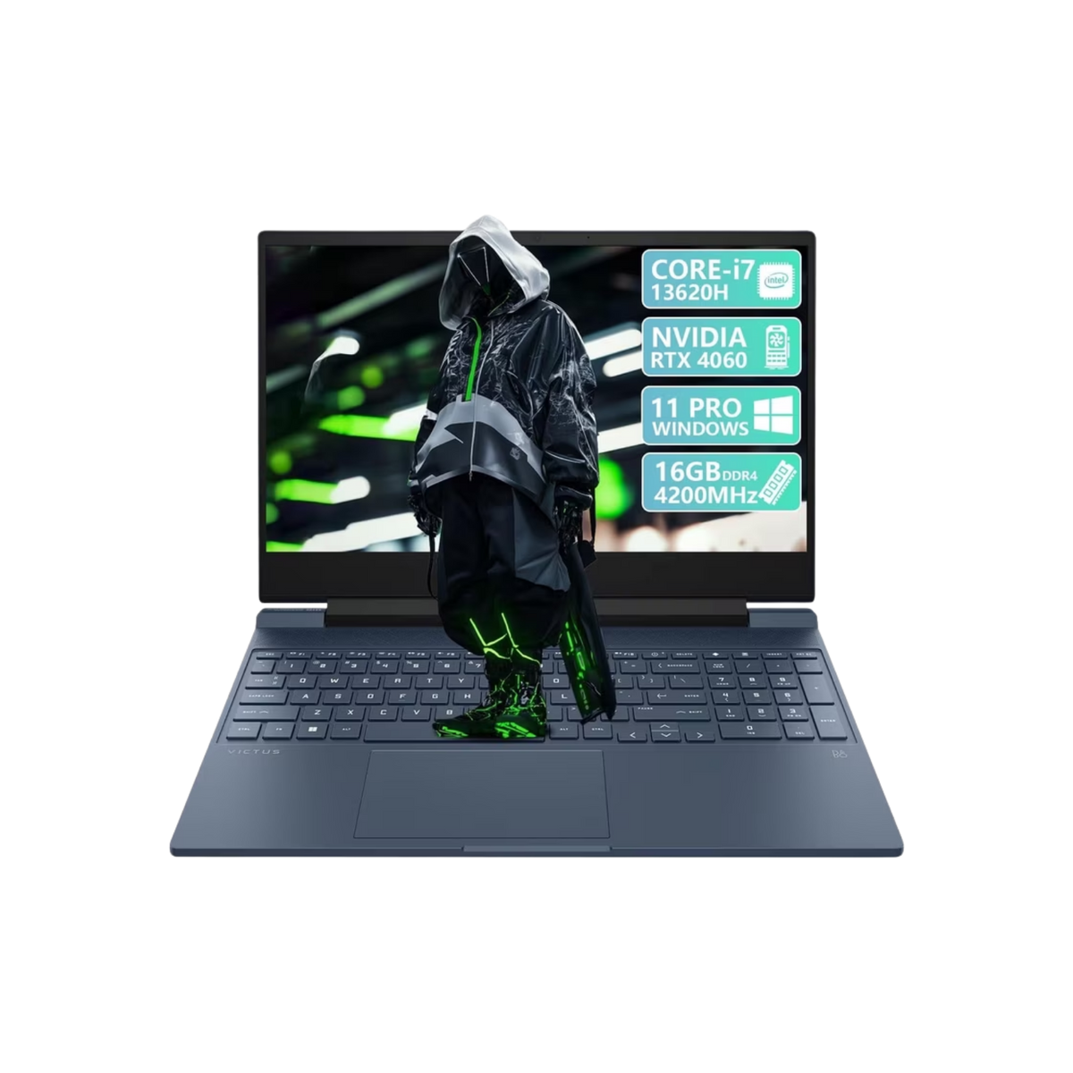 Laptop Gamer - HP Victus 15 4060 - i7-13620H + Regalos