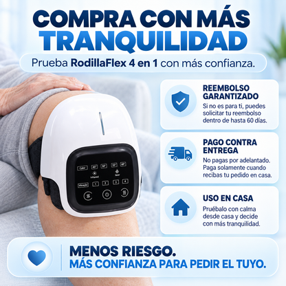 VUELVE A MOVERTE CON MÁS COMODIDAD CON RODILLAFLEX 4 EN 1