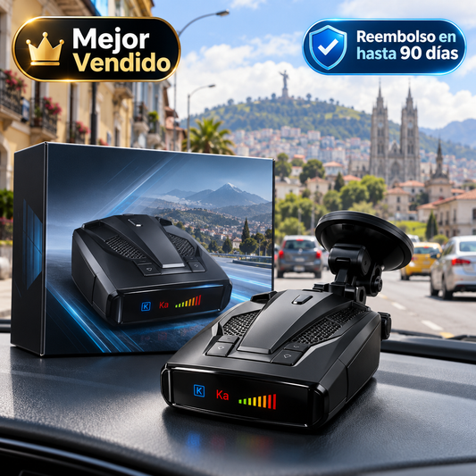 DETECTA EL RADAR ANTES DE QUE TE SORPRENDA.